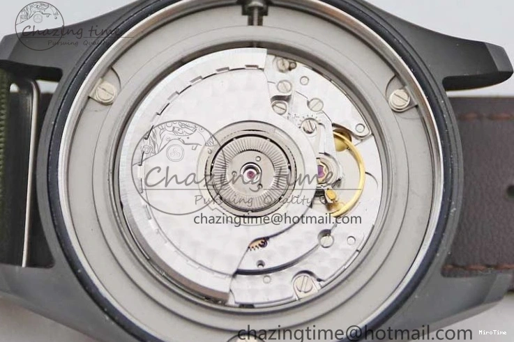 MIROTIME 0304 Packable Mark XVIII ‘TOPGUN SFTI’ Ceramic M+F Best Edition Black Dial on Green Nylon Strap 7048